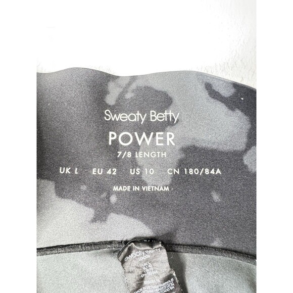 Sweaty Betty Power UltraSculpt 7/8 Leggings Black Fade Women's Size US 10 - Picture 14 of 14